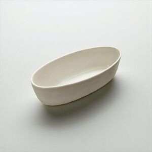 Potpourri dish small White Ceramic  11" x 5"
